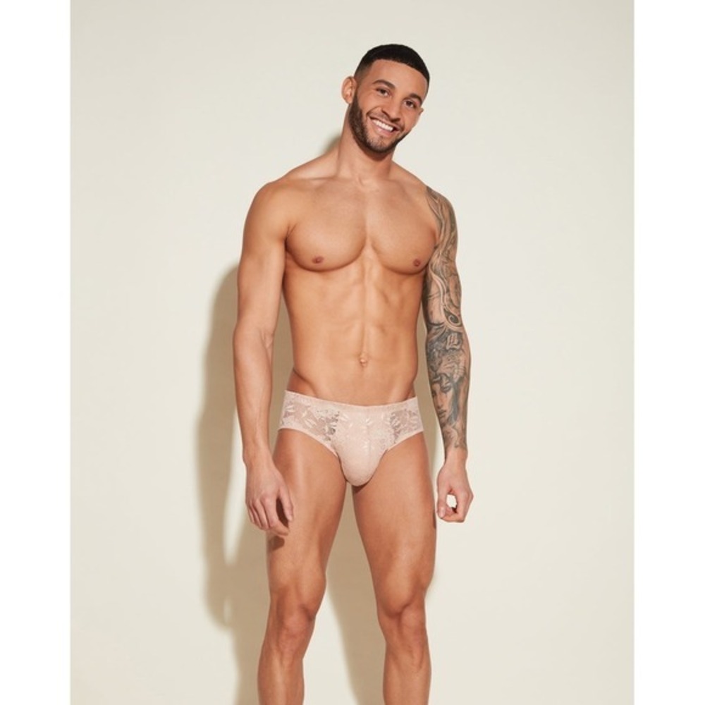 Cosabella Never Say Never Lace Micro Brief Sette Men's Luxury Stretch Underwear